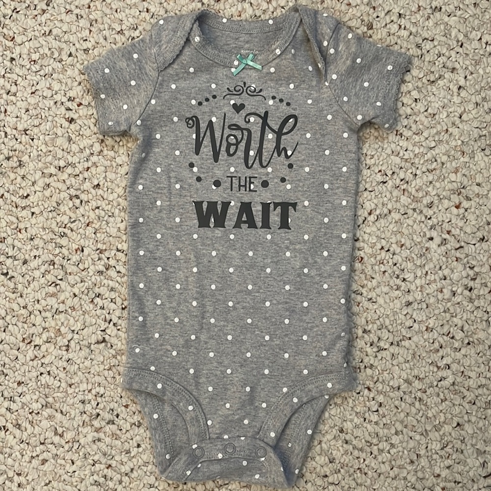 Hand designed onesie 6-9m